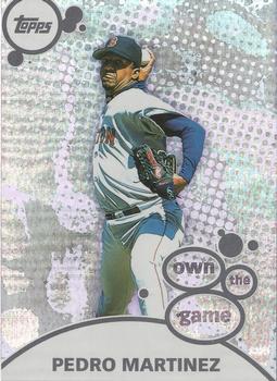 2003 Topps - Own the Game #OG28 Pedro Martinez Front