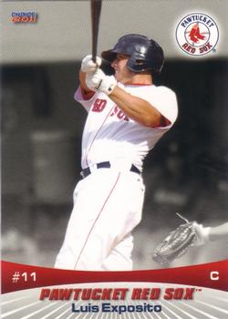 2011 Choice Pawtucket Red Sox #09 Luis Exposito Front