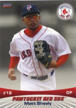 2011 Choice Pawtucket Red Sox #22 Matt Sheely Front