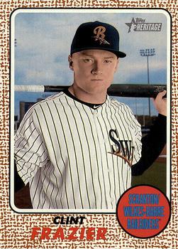 2017 Topps Heritage Minor League #75 Clint Frazier Front