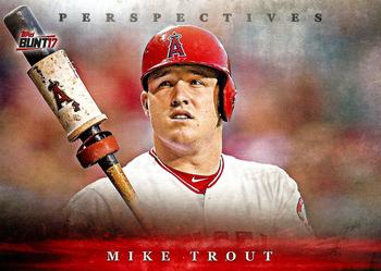2017 Topps Bunt - Perspectives #P-MT Mike Trout Front