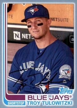 2017 Topps Archives - Blue #127 Troy Tulowitzki Front