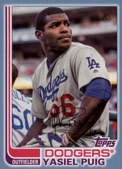 2017 Topps Archives - Blue #129 Yasiel Puig Front