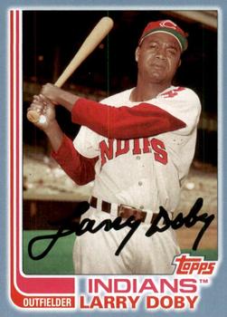 2017 Topps Archives - Blue #164 Larry Doby Front