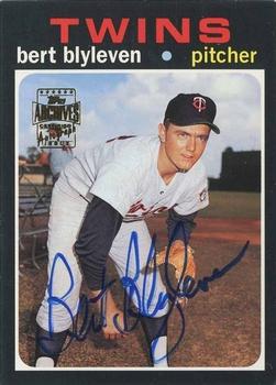 2003 Topps All-Time Fan Favorites - Archives Autographs #FFA-BB Bert Blyleven Front