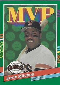 1991 Donruss #407 Kevin Mitchell Front