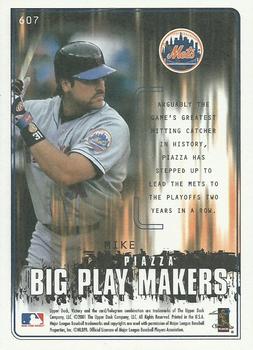 2001 Upper Deck Victory #607 Mike Piazza Back