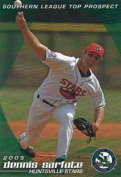 2005 Grandstand Southern League Top Prospects #NNO Dennis Sarfate Front