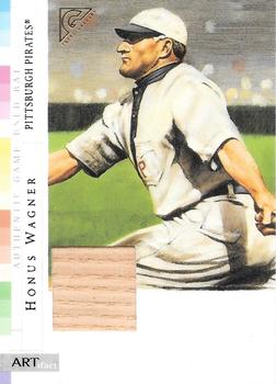 2003 Topps Gallery Hall of Fame - Artifact Relics #ARHW Honus Wagner Front
