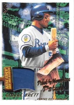 2003 Topps Gallery Hall of Fame - Paint by Number Patch Relics #PN-GB George Brett Front