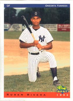 1993 Classic Best Oneonta Yankees #1 Ruben Rivera Front
