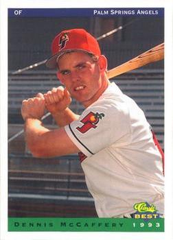 1993 Classic Best Palm Springs Angels #13 Dennis McCaffery Front