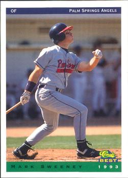 1993 Classic Best Palm Springs Angels #23 Mark Sweeney Front