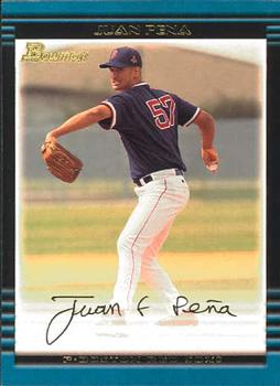 2002 Bowman #114 Juan Pena Front