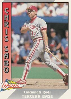 1991 Pacific Prototypes - Spanish #1 Chris Sabo Front