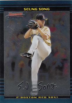 2002 Bowman Draft Picks & Prospects - Chrome #BDP150 Seung Song Front