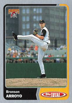 2003 Topps Total - Silver #106 Bronson Arroyo Front