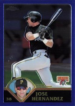 2003 Topps Traded & Rookies - Chrome #T55 Jose Hernandez Front
