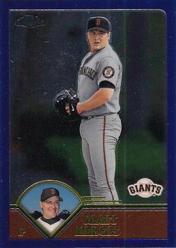 2003 Topps Traded & Rookies - Chrome #T101 Matt Herges Front