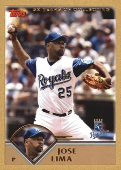 2003 Topps Traded & Rookies - Gold #T53 Jose Lima Front