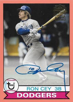 2017 Topps Archives - Fan Favorites Autographs Peach #FFA-RCE Ron Cey Front