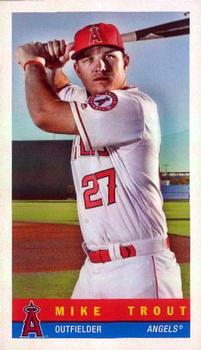2017 Topps Archives - 1959 Bazooka Baseball #59B-20 Mike Trout Front