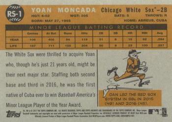 2017 Topps Archives - 1960 Topps Topps Magazine Rookie Stars #RS-1 Yoan Moncada Back