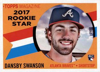 2017 Topps Archives - 1960 Topps Topps Magazine Rookie Stars #RS-4 Dansby Swanson Front