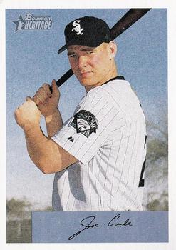 2002 Bowman Heritage #48 Joe Crede Front