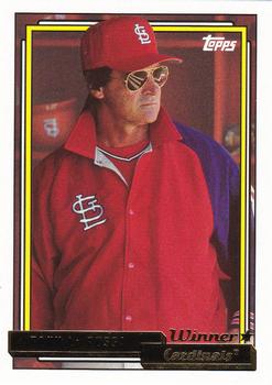 2017 Topps Archives - 1992 Topps Gold Winners #259 Tony La Russa Front