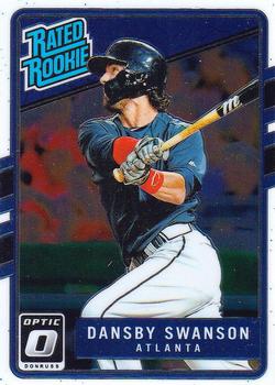 2017 Donruss Optic #33 Dansby Swanson Front