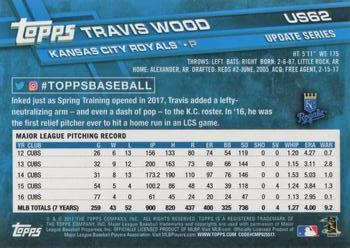 2017 Topps Update #US62 Travis Wood Back