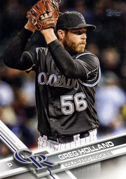 2017 Topps Update #US119 Greg Holland Front