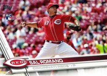 2017 Topps Update #US140 Sal Romano Front