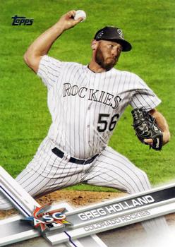 2017 Topps Update #US218 Greg Holland Front