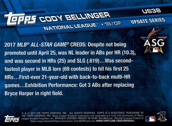 2017 Topps Update #US38 Cody Bellinger Back