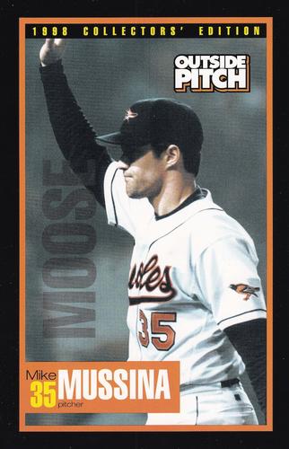 1998 Baltimore Orioles Outside Pitch Collectors' Edition #NNO Mike Mussina Front