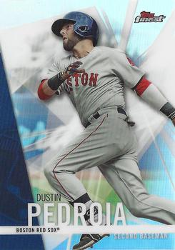 2017 Finest - Refractor #56 Dustin Pedroia Front