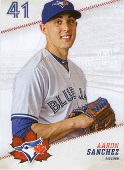 2017 Toronto Blue Jays Fire Safety #NNO Aaron Sanchez Front