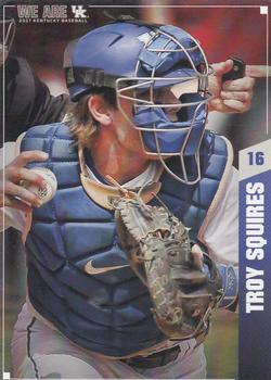 2017 Kentucky Wildcats #32 Troy Squires Front
