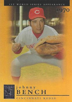 2003 Topps Tribute World Series - Gold #80 Johnny Bench Front
