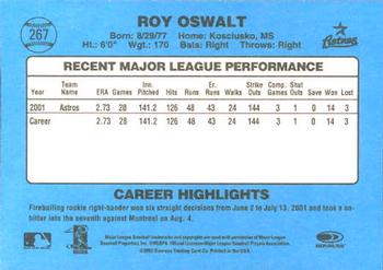 2002 Donruss Originals #267 Roy Oswalt Back