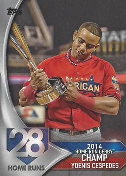 2017 Topps - Home Run Derby Champions #HRD-19 Yoenis Cespedes Front