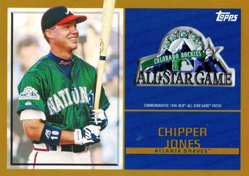 2017 Topps - MLB All-Star Game Commemorative Logo Patch #ASL-CJ Chipper Jones Front