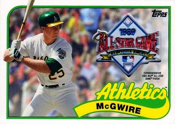 2017 Topps - MLB All-Star Game Commemorative Logo Patch #ASL-MM Mark McGwire Front