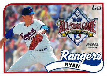2017 Topps - MLB All-Star Game Commemorative Logo Patch #ASL-NR Nolan Ryan Front