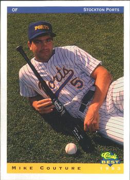 1993 Classic Best Stockton Ports #6 Mike Couture Front