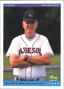 1993 Classic Best Utica Blue Sox #26 Garry Roggenburk Front