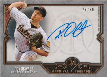 2017 Topps Museum Collection - Archival Autographs Copper #AA-RO Roy Oswalt Front