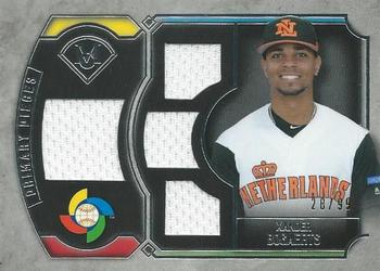 2017 Topps Museum Collection - Primary Pieces WBC Quad Relics (Single-Player) #WBCQR-XB Xander Bogaerts Front